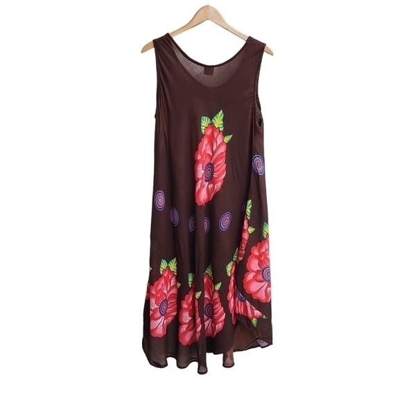 Swarna Midi Bohemian Floral Light-weight Dress, Size Medium - Picture 2 of 7